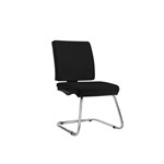 Ficha técnica e caractérísticas do produto Cadeira Fixa Frisokar Simple 074 - Crepe Preto