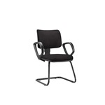 Ficha técnica e caractérísticas do produto Cadeira Fixa Frisokar Zip 405 - Sintético Preto
