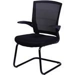 Ficha técnica e caractérísticas do produto Cadeira Fixa Preta OR Design 3314