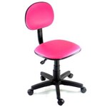 Ficha técnica e caractérísticas do produto Cadeira Furniture Ibiza II Giratória com Regulagem de Altura - Rosa