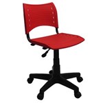Ficha técnica e caractérísticas do produto Cadeira Furniture Way Giratória com Regulagem de Altura - Vermelha