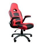Ficha técnica e caractérísticas do produto Cadeira Gamer Chair com Braço Retrátil Preta e Vermelha