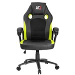 Cadeira Gamer Giratória GT Amarelo Fluorescente e Preta DT3sports