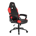 Ficha técnica e caractérísticas do produto Cadeira Gamer Giratória GTX Vermelha e Preta DT3sports