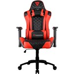 Cadeira Gamer Inclinável Até 150Kg Preta e Vermelha Tgc12 Thunderx3