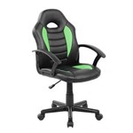 Ficha técnica e caractérísticas do produto Cadeira Gamer Kids em Couro PU com Pelegrin PEL-9353 - Verde Limão