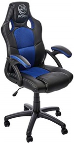 Ficha técnica e caractérísticas do produto Cadeira Gamer Mad Racer V6 Azul - Madv6Az, Pc Yes, 27371, Preto/Azul