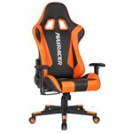 Ficha técnica e caractérísticas do produto Cadeira Gamer Max Racer Skilled Reclinável Preto/Laranja