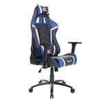 Ficha técnica e caractérísticas do produto Cadeira Gamer Módena Preta Azul e Branca DT3Sports