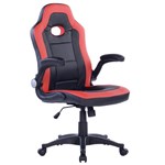 Ficha técnica e caractérísticas do produto Cadeira Gamer Monaco Preta e Vermelha - Ecadeiras