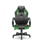 Ficha técnica e caractérísticas do produto Cadeira Gamer Multilaser Warrior GA160 - Verde