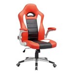 Ficha técnica e caractérísticas do produto Cadeira Gamer MX2 Giratoria Preto e Vermelho Mymax