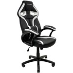 Ficha técnica e caractérísticas do produto Cadeira Gamer MX1 Giratoria Preto e Branco Mymax