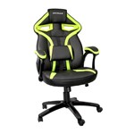 Ficha técnica e caractérísticas do produto Cadeira Gamer MX1 Giratória Preto/Verde - Mymax