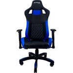 Ficha técnica e caractérísticas do produto Cadeira Gamer MX15 Giratoria Preto/Azul - Mymax