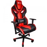 Ficha técnica e caractérísticas do produto Cadeira Gamer MX9 Giratoria Preto e Vermelho Mymax