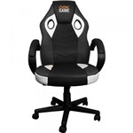 Cadeira Gamer Pc Branco e Preto - Chair GC200 Oex
