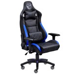 Ficha técnica e caractérísticas do produto Cadeira Gamer Pcyes Mad Racer V10 Madv10azgl Preta e Azul