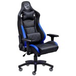 Ficha técnica e caractérísticas do produto Cadeira Gamer PCYes Mad Racer V10 Preto e Azul - MADV10AZGL