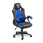Ficha técnica e caractérísticas do produto Cadeira Gamer PCYes Mad Racer V6 Azul