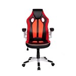 Ficha técnica e caractérísticas do produto Cadeira Gamer Pel-3009 Couro Sintético - Vermelho