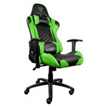 Ficha técnica e caractérísticas do produto Cadeira Gamer Profissional Preta e Verde TGC12 Thunderx3