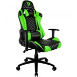 Ficha técnica e caractérísticas do produto Cadeira Gamer Profissional TGC12 Preta e Verde Thunderx3