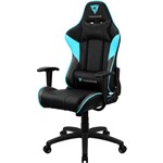 Ficha técnica e caractérísticas do produto Cadeira Gamer Profissional THUNDERX3 EC3 Cyan Preto com Ciano