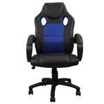 Ficha técnica e caractérísticas do produto Cadeira Gamer Sports - Preto e Azul - Tcg0