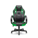 Ficha técnica e caractérísticas do produto Cadeira Gamer Verde Warrior - GA160 - Multilaser