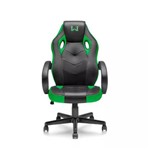 Ficha técnica e caractérísticas do produto Cadeira Gamer Verde Warrior - Ga160