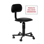 Ficha técnica e caractérísticas do produto Cadeira Giratória Secretária Ibiza Corano Preto