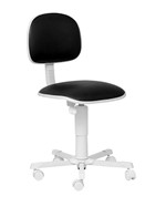 Ficha técnica e caractérísticas do produto Cadeira Giratória Secretária White Black - Mix Cadeiras