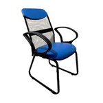 Ficha técnica e caractérísticas do produto Cadeira Gold Soft Diretor Executiva Interlocutor Azul