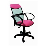 Ficha técnica e caractérísticas do produto Cadeira Gold Soft Diretor Executiva Tela Rosa