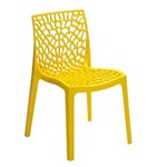 Ficha técnica e caractérísticas do produto Cadeira Gruvyer Amarela OR Design