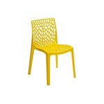 Ficha técnica e caractérísticas do produto Cadeira Gruvyer - Amarelo - Or Design