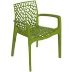 Ficha técnica e caractérísticas do produto Cadeira Gruvyer com Braço S6626 – Or Design. - Verde