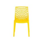 Ficha técnica e caractérísticas do produto Cadeira Gruvyer Futura Design Amarelo - Amarelo