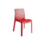 Ficha técnica e caractérísticas do produto Cadeira Gruvyer Vermelha - Vermelho