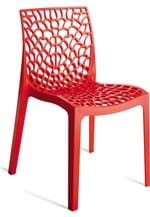 Ficha técnica e caractérísticas do produto Cadeira Gruvyer Vermelho OR Design