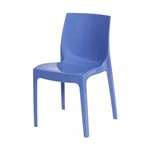Ficha técnica e caractérísticas do produto Cadeira Ice Alice Italiana Azul - Inovakasa