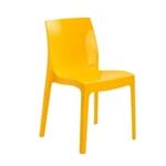 Ficha técnica e caractérísticas do produto Cadeira Ice Amarela Amarela