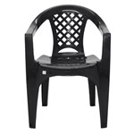 Ficha técnica e caractérísticas do produto Cadeira Iguape Basic Preta Tramontina 92221009