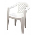 Ficha técnica e caractérísticas do produto Cadeira Iguape com Braço 92221/010 Branca - Tramontina
