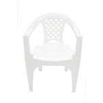 Ficha técnica e caractérísticas do produto Cadeira Iguapé com Braços Branca - Tramontina