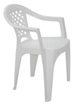Ficha técnica e caractérísticas do produto Cadeira Iguape com Braços Branca