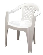 Ficha técnica e caractérísticas do produto Cadeira Iguape com Braços Branco - Tramontina