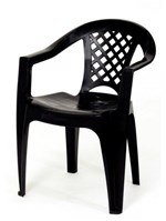 Ficha técnica e caractérísticas do produto Cadeira Iguape com Braços Preto - Tramontina