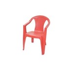 Ficha técnica e caractérísticas do produto Cadeira Ilha Bela com Braços Vermelha 92 Tramontina 92205040